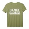 Danke Mama und Papa, dass ich kein Wessi bin - Lustiges Ossi T-Shirt für Weihnachten, Geburtstag & Jubiläum