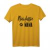 Damen Mini Aussie Mama Paw Print Australian Shepherd Mom T-Shirt - Lustiges Hunde-Design für Frauen und Mädchen, Hunde- und Aussie-Liebhaberinnen