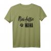 Damen Mini Aussie Mama Paw Print Australian Shepherd Mom T-Shirt - Lustiges Hunde-Design für Frauen und Mädchen, Hunde- und Aussie-Liebhaberinnen