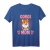Corgi Mom T-Shirt – Lustiges Corgi Outfit für Kinder, Damen & Herren, Perfektes Geschenk für Hundeliebhaber
