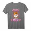 Corgi Mom T-Shirt – Lustiges Corgi Outfit für Kinder, Damen & Herren, Perfektes Geschenk für Hundeliebhaber