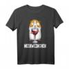 Meerweinchen Meerschweinchen Mama Wein trinken Weinglas T-Shirt - Perfekt für Weinliebhaberinnen, Meerschweinchen-Fans & Mädelsabende