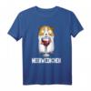 Meerweinchen Meerschweinchen Mama Wein trinken Weinglas T-Shirt - Perfekt für Weinliebhaberinnen, Meerschweinchen-Fans & Mädelsabende