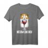 Meerweinchen Meerschweinchen Mama Wein trinken Weinglas T-Shirt - Perfekt für Weinliebhaberinnen, Meerschweinchen-Fans & Mädelsabende