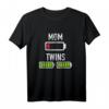 Zwillinge Mama Batterie T-Shirt – Humorvolles Geschenk für werdende Eltern von Zwillingen, Mama mit doppelter Energie