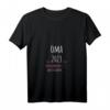 Damen Oma 2023 Schwangerschaft T-Shirt mit V-Ausschnitt - Zukünftige Großmutter Ankündigung & Geschenkidee für Babyparty