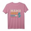 Mama 2024 Wird Geladen - Lustiges Schwangerschafts-T-Shirt zur Verkündung der Schwangerschaft für werdende Mütter