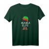 Mama Elfe Partnerlook Weihnachten - Lustiges Weihnachts T-Shirt für Frauen & Chefin, Perfekt für Familienfeiern & Geschenke