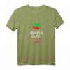 Mama Elfe Partnerlook Weihnachten - Lustiges Weihnachts T-Shirt für Frauen & Chefin, Perfekt für Familienfeiern & Geschenke