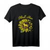 Damen Pitbull Mom Sonnenblume Pfote T-Shirt – Geschenk für Hundemütter, Pitbull-Liebhaberinnen & Hundebesitzerinnen