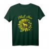 Damen Pitbull Mom Sonnenblume Pfote T-Shirt – Geschenk für Hundemütter, Pitbull-Liebhaberinnen & Hundebesitzerinnen