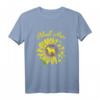 Damen Pitbull Mom Sonnenblume Pfote T-Shirt – Geschenk für Hundemütter, Pitbull-Liebhaberinnen & Hundebesitzerinnen