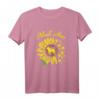 Damen Pitbull Mom Sonnenblume Pfote T-Shirt – Geschenk für Hundemütter, Pitbull-Liebhaberinnen & Hundebesitzerinnen