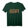 Mama To Be Shirt Leopardenmuster Schwangerschaftsankündigung – Modisches Geschenk für werdende Mütter