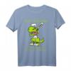 Oster Dino T-Shirt für Mama - Lustiges Feiertags-Shirt mit T-Rex und Hasenohren, perfektes Geschenk für Frauen, die Ostern nicht mögen