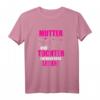 Damen Mutter und Sohn Spruch Partnerlook Mutter Tochter T-Shirt – Lustiges Geschenk zum Muttertag mit Spruch 'Mutter und Tochter ein Bund fürs Leben'