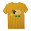 Süßes Schaf mit Blume Wolle T-Shirt für Mädchen und Mama – Perfekt als Geschenk, Hippie Kostüm & für Tier- und Blumenliebhaber