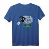 Süßes Schaf mit Blume Wolle T-Shirt für Mädchen und Mama – Perfekt als Geschenk, Hippie Kostüm & für Tier- und Blumenliebhaber
