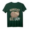 Verrückte Igel Lady Damen T-Shirt – Süßes Geschenk für Igel Liebhaberinnen zu Weihnachten, Muttertag & Geburtstag