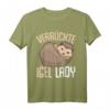 Verrückte Igel Lady Damen T-Shirt – Süßes Geschenk für Igel Liebhaberinnen zu Weihnachten, Muttertag & Geburtstag