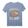 Verrückte Igel Lady Damen T-Shirt – Süßes Geschenk für Igel Liebhaberinnen zu Weihnachten, Muttertag & Geburtstag