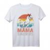 Mamasaurus T Rex Dinosaur Mama Saurus Family Matching Women T-Shirt - Klassisch geschnitten, perfektes Familien-Outfit