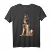 T-Shirt mit Schäferhund für Mama, Papa, Love - Weihnachts- und Hundeliebhaber Geschenk für Schäferhundfans