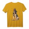 T-Shirt mit Schäferhund für Mama, Papa, Love - Weihnachts- und Hundeliebhaber Geschenk für Schäferhundfans