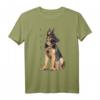 T-Shirt mit Schäferhund für Mama, Papa, Love - Weihnachts- und Hundeliebhaber Geschenk für Schäferhundfans