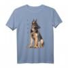 T-Shirt mit Schäferhund für Mama, Papa, Love - Weihnachts- und Hundeliebhaber Geschenk für Schäferhundfans