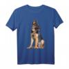 T-Shirt mit Schäferhund für Mama, Papa, Love - Weihnachts- und Hundeliebhaber Geschenk für Schäferhundfans