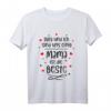 Papa und ich sind uns einig - Mama ist die beste T-Shirt für Muttertag & Geburtstag – Persönliches Familiengeschenk mit Hand Lettering
