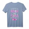 Ich Habe Zwei Titel Mama Und Oma T-Shirt – Lustiges Orchideen Design, Perfekt als Geschenk für Mama & Oma zum Geburtstag, Muttertag, Weihnachten
