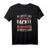 Dackel Shirt Damen und Herren - Geschenk für Dackel Mama & Papa, Hundeliebhaber & Züchter, ideales Gassi-Runden Shirt