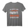Dackel Shirt Damen und Herren - Geschenk für Dackel Mama & Papa, Hundeliebhaber & Züchter, ideales Gassi-Runden Shirt
