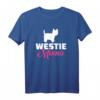Westie Mama T-Shirt für Hundeliebhaberinnen - Klassisches Design für Hunde- und West Highland Terrier Fans