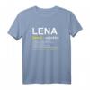 Lena T-Shirt mit Witz & Spruch | Persönliches Geschenk für Frauen, Mama & Ehefrau | Lustiges Namensshirt für Geburtstag & Weihnachten
