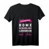 Damen HOMESCHOOLING LEHRERIN Geschenk für Mama Schwester Lehrerin T-Shirt mit V-Ausschnitt – Perfekt für Geburtstag, Weihnachten & Überraschung