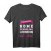 Damen HOMESCHOOLING LEHRERIN Geschenk für Mama Schwester Lehrerin T-Shirt mit V-Ausschnitt – Perfekt für Geburtstag, Weihnachten & Überraschung
