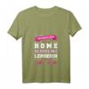 Damen HOMESCHOOLING LEHRERIN Geschenk für Mama Schwester Lehrerin T-Shirt mit V-Ausschnitt – Perfekt für Geburtstag, Weihnachten & Überraschung