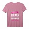 Damen HOMESCHOOLING LEHRERIN Geschenk für Mama Schwester Lehrerin T-Shirt mit V-Ausschnitt – Perfekt für Geburtstag, Weihnachten & Überraschung
