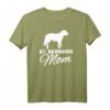 Bernhardiner Mama T-Shirt für Hundemütter – Klassisch geschnittenes, doppelt genähtes Hundeliebhaber-Shirt