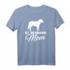 Bernhardiner Mama T-Shirt für Hundemütter – Klassisch geschnittenes, doppelt genähtes Hundeliebhaber-Shirt