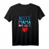 Beste Mama der Welt Mutter Muttertag Geburtstag Geschenk T-Shirt - Lustiges und persönliches Geschenk für die Mama zum Muttertag & Geburtstag