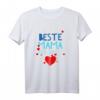 Beste Mama der Welt Mutter Muttertag Geburtstag Geschenk T-Shirt - Lustiges und persönliches Geschenk für die Mama zum Muttertag & Geburtstag