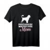 Portugiesischer Wasserhund Mama T-Shirt – Klassisch geschnitten, perfekt für Hundeliebhaber und Wasserhundfans