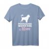 Portugiesischer Wasserhund Mama T-Shirt – Klassisch geschnitten, perfekt für Hundeliebhaber und Wasserhundfans