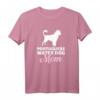 Portugiesischer Wasserhund Mama T-Shirt – Klassisch geschnitten, perfekt für Hundeliebhaber und Wasserhundfans