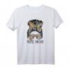 90er Jahre Mutter Mama Momlife Muttertagsgeschenk - Lustiges Unordentlicher Dutt T-Shirt für coole Mütter & Großmütter