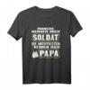 Herren T-Shirt Soldat Papa Armee Bundeswehr Kamerad mit lustigem Spruch - Perfektes Geschenk für Soldaten, Papas & Kameraden zu Weihnachten & Geburtstag